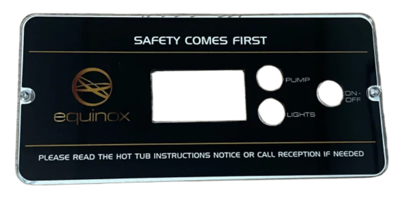 EQ Lite SpaSafe CA100 Control Panel Cover