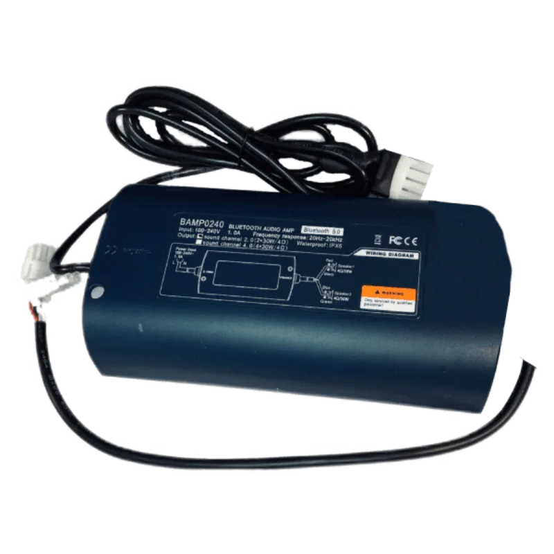 Gecko Bluetooth amp - Amp only (for 4 Speakers)